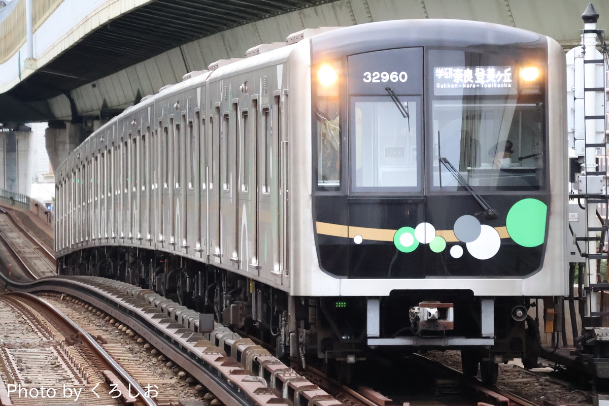 大阪市高速電気軌道 森之宮検車場 30000A系 32660F