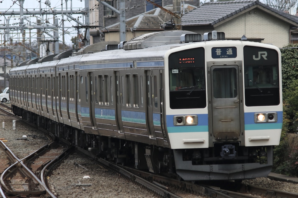 JR東211系ナノN612編成<br class="br-sp" />(ナノN612)の写真