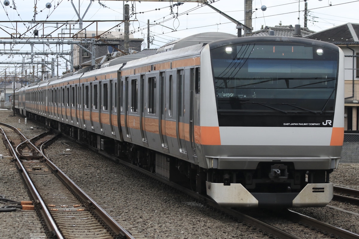 JR東日本 豊田車両センター本区 E233系 トタH59編成
