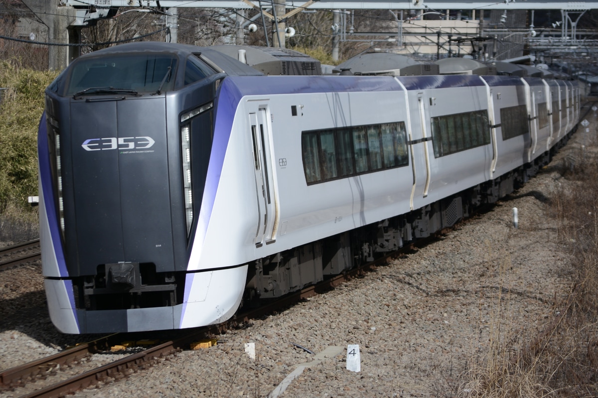 JR東日本 松本車両センター E353系 モトS114編成