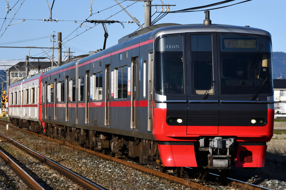 名鉄3150系3165F<br class="br-sp" />(3165編成)の写真