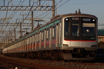 東急電鉄5000系5107Fを幸手～杉戸高野台間で撮影した画像