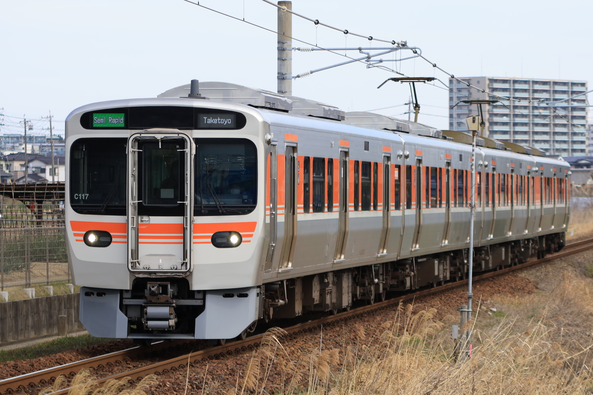 JR東海 神領車両区 315系 C117