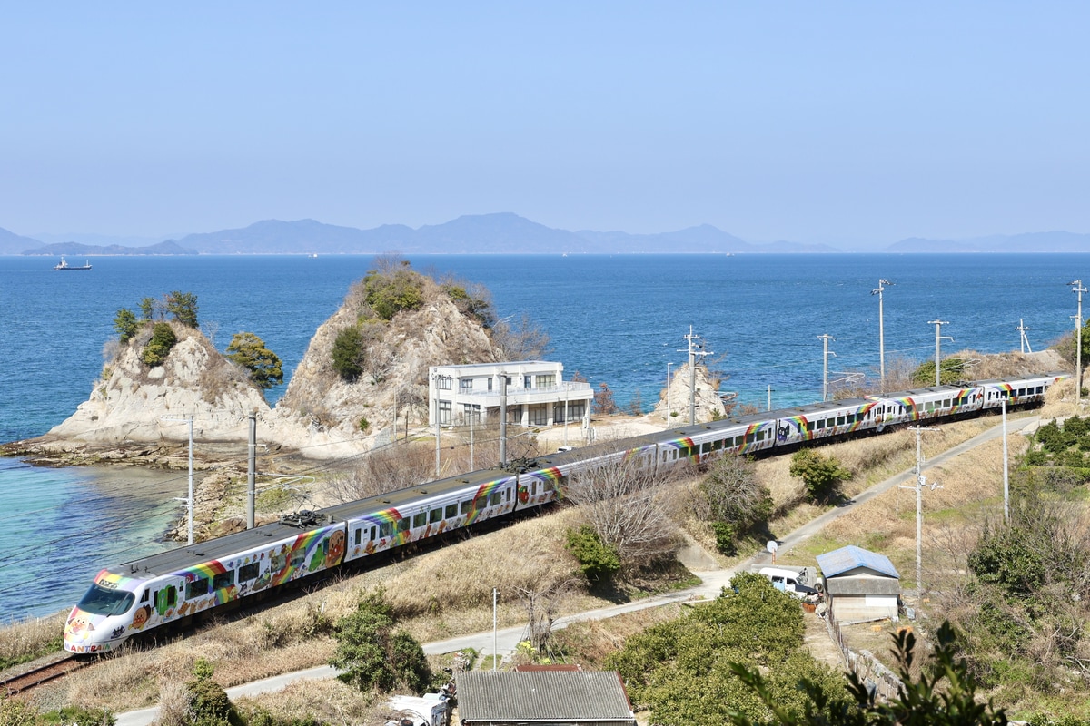 JR四国 松山運転所 8000系 L3編成