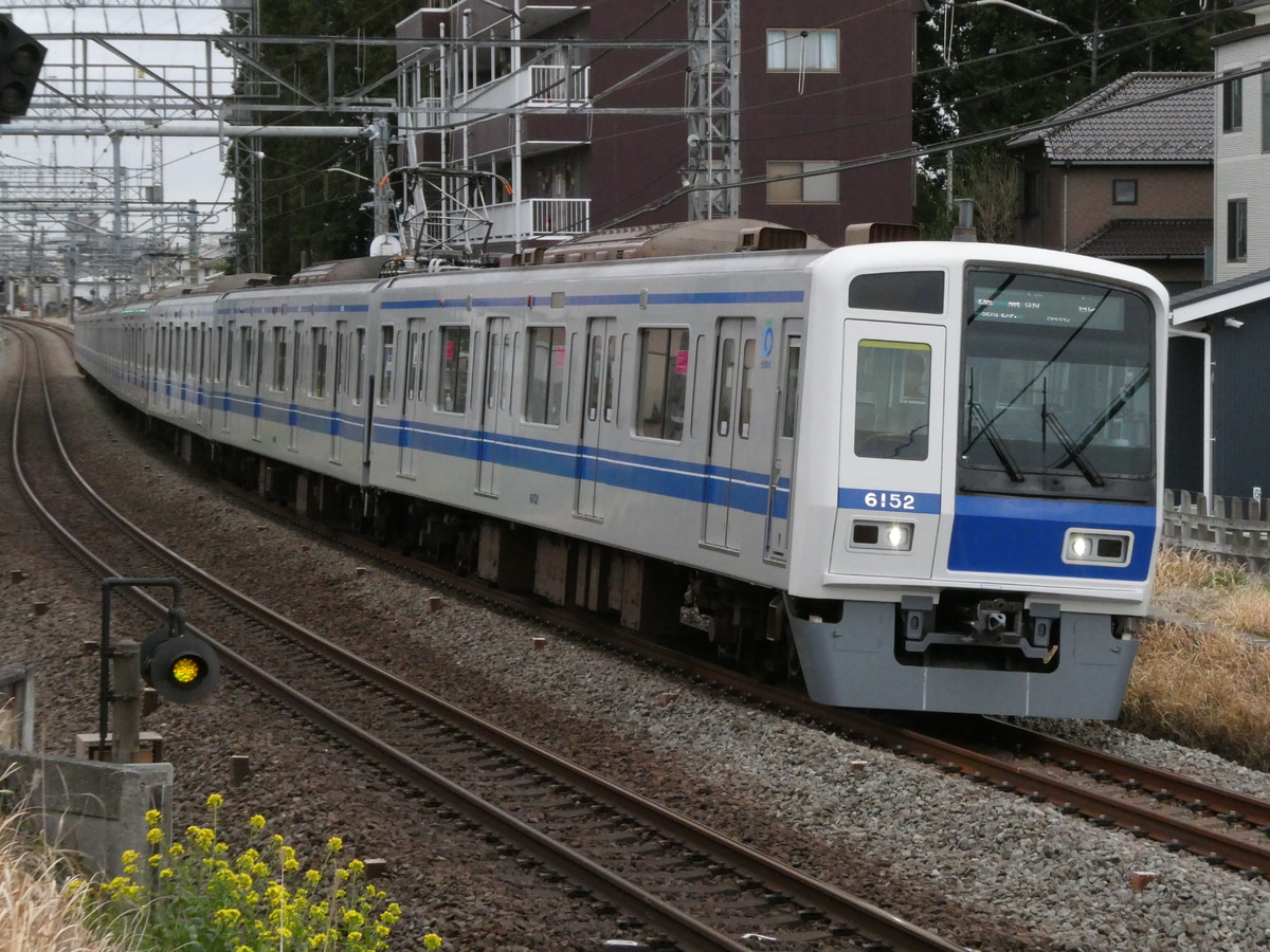 西武鉄道 小手指車両管理所 6000系 6152F