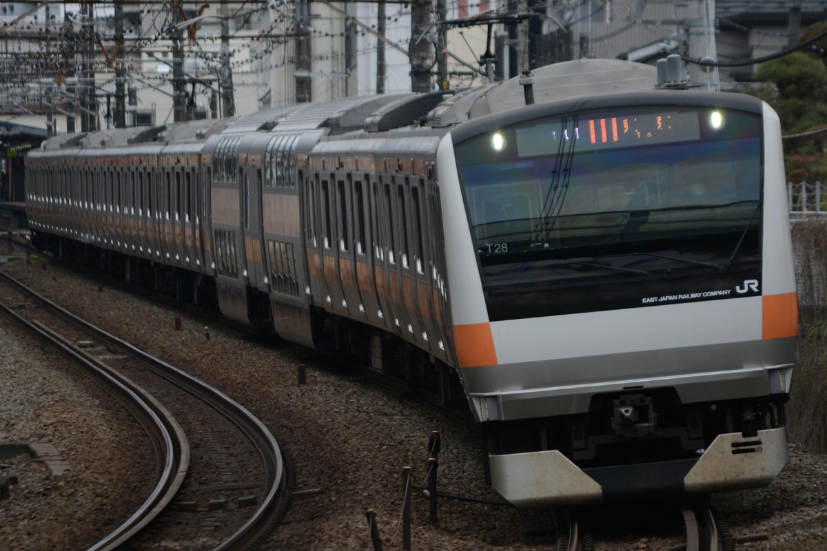 JR東日本 豊田車両センター本区 E233系 トタT28編成