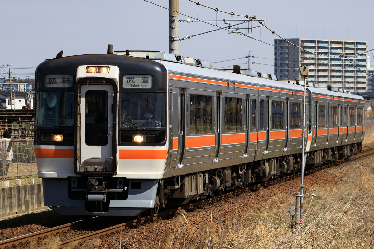 JR東海 美濃太田車両区 キハ75形 3405