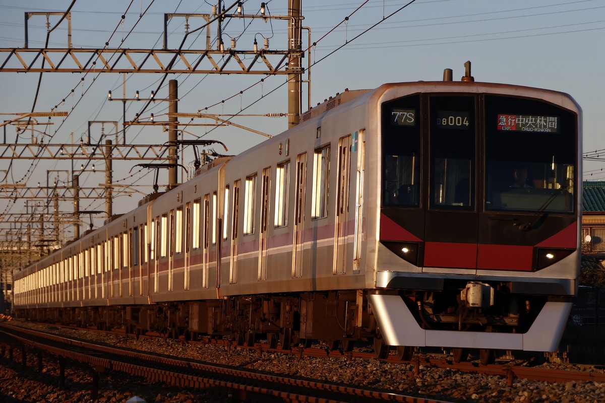 東京メトロ 鷺沼検車区 08系 08-104F