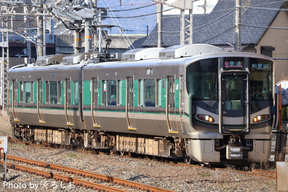 JR西日本 吹田総合車両所新在家派出所 227系 SR02編成