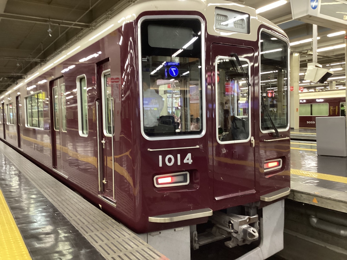 阪急電鉄 西宮車庫 1000系 1014f