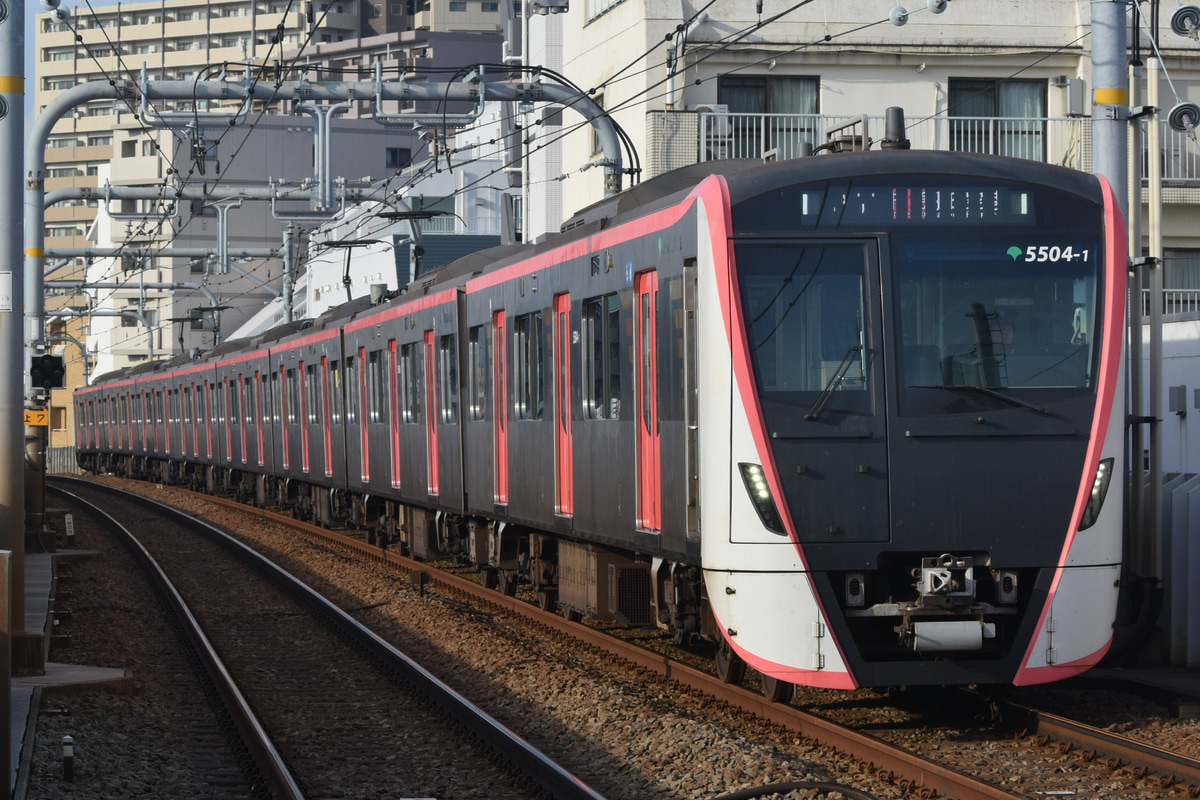 東京都交通局 馬込車両検修場 5500形 5504編成