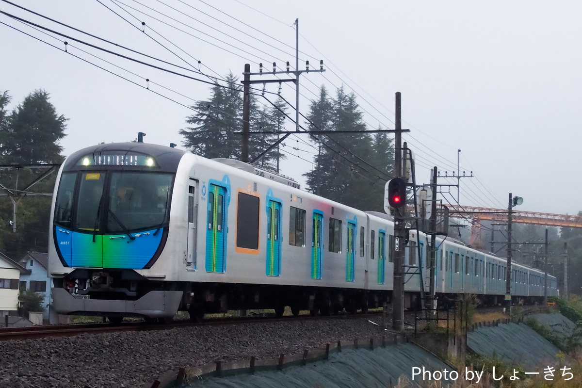 西武鉄道 池袋線車両所武蔵丘車両基地 40000系 48151F