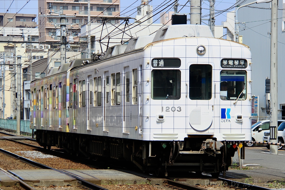 高松琴平電気鉄道 仏生山工場 1200型 1203F