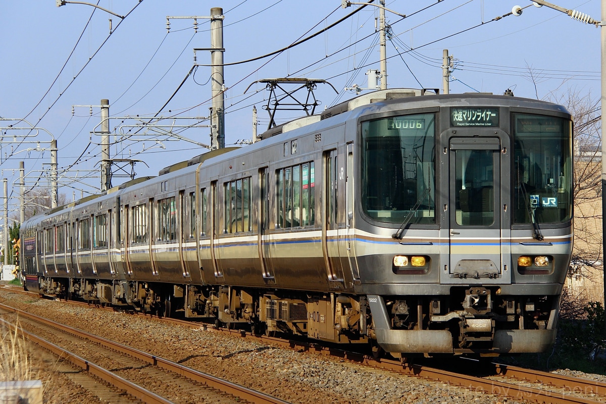 JR西日本 下関総合車両所岡山電車支所 223系 P2