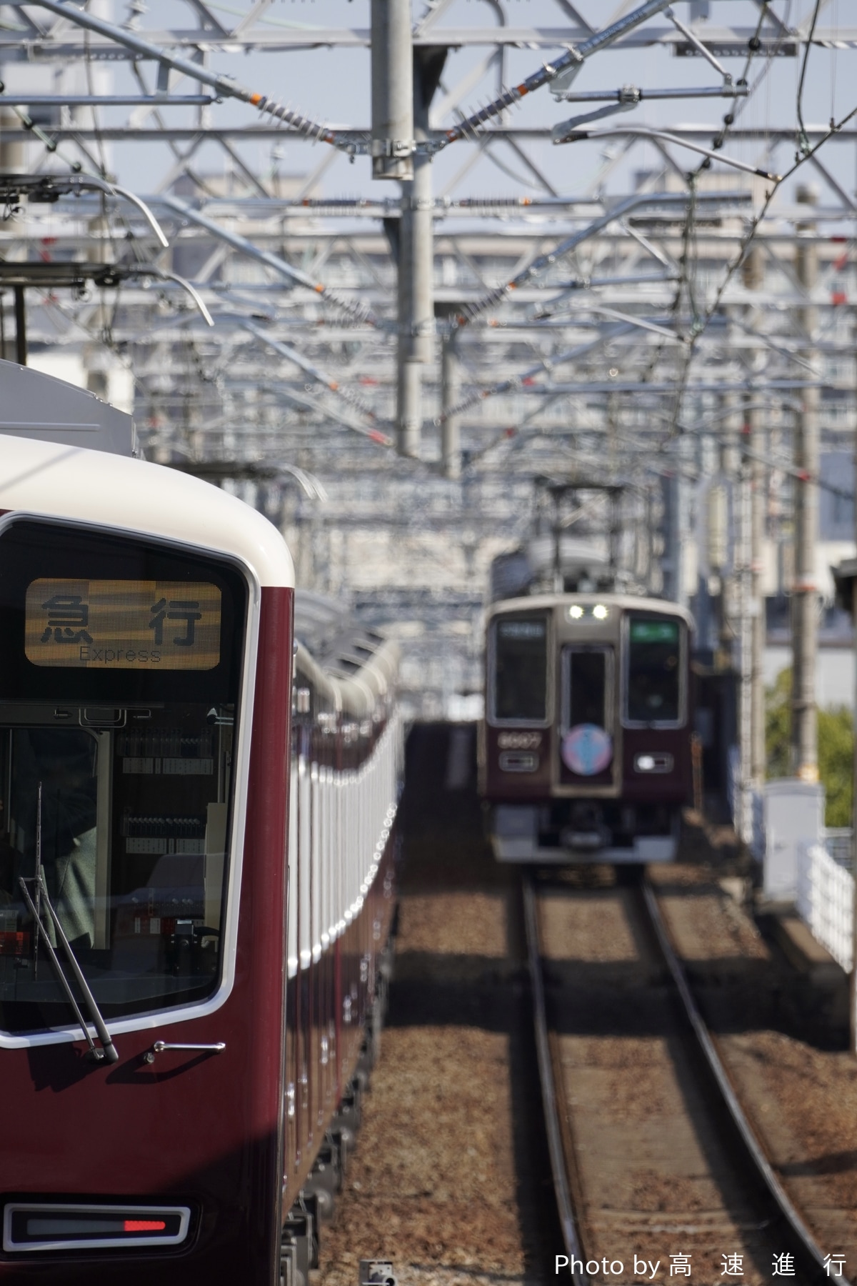 阪急電鉄 平井車庫 2000系 2002F