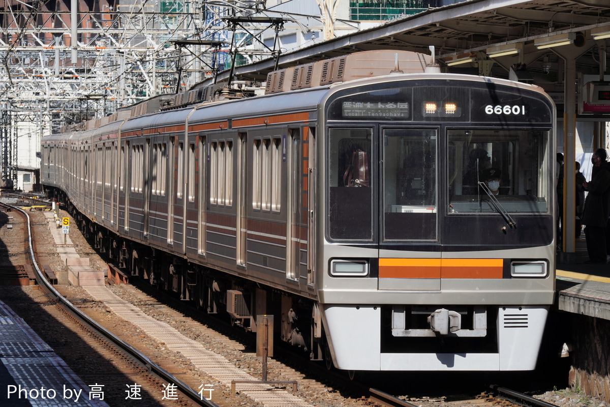 大阪市高速電気軌道 東吹田検車場 66系 66601F