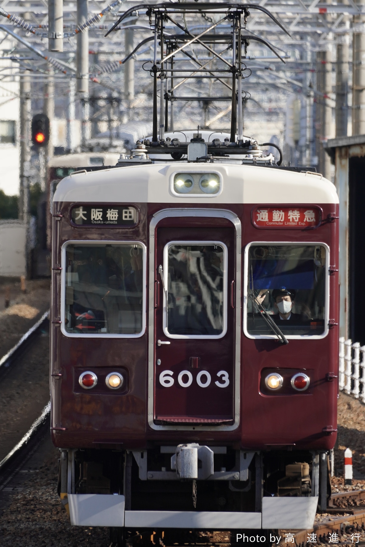 阪急電鉄 平井車庫 6000系 6003F