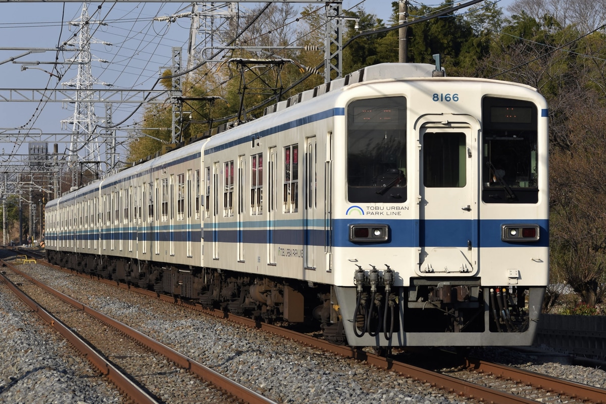 東武鉄道 南栗橋車両管区七光台支所 8000系 8166F