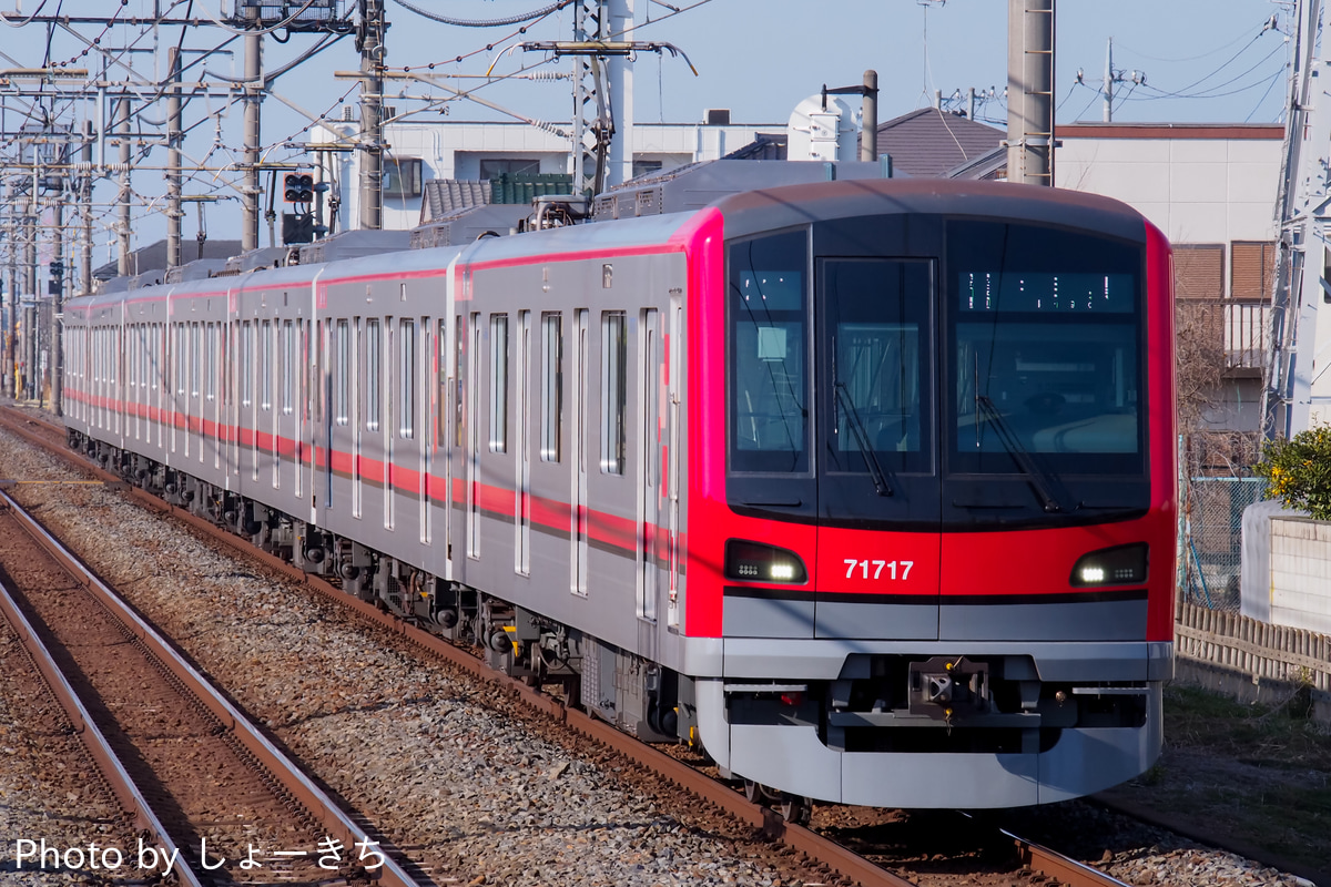 東武鉄道 南栗橋工場 70000型 71717F