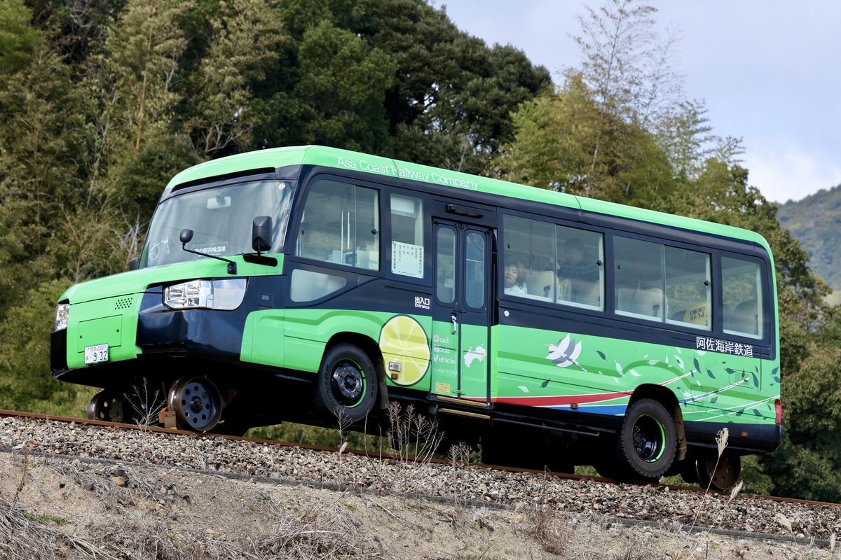 阿佐海岸鉄道 宍喰車庫 DMV93形 2