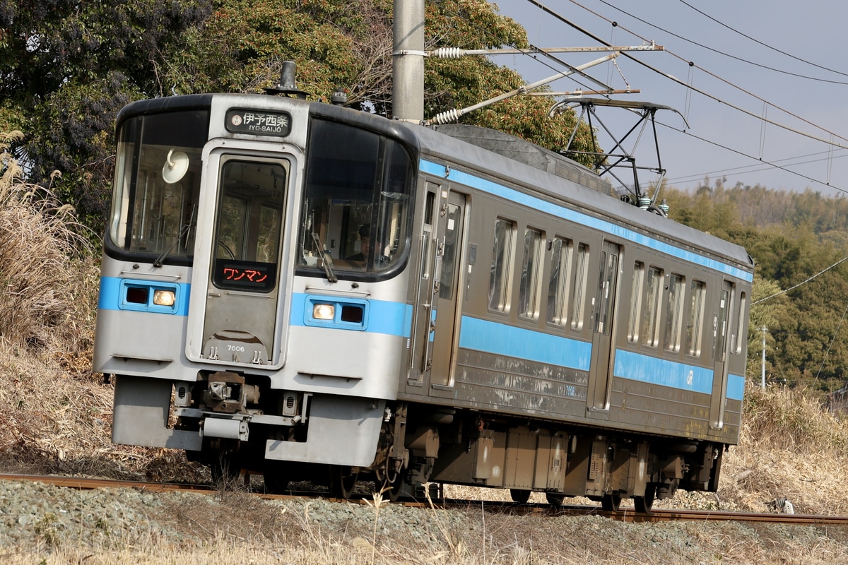 JR四国 松山運転所 7000系 7006