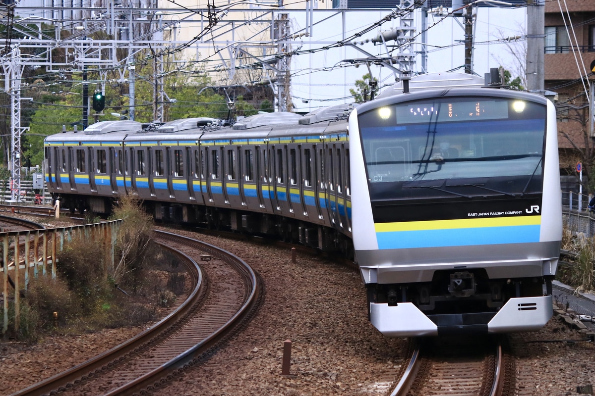 JR東日本 幕張車両センター E233系 マリC3編成
