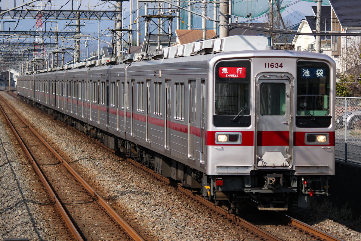 東武鉄道 森林公園検修区 10030型 11634F