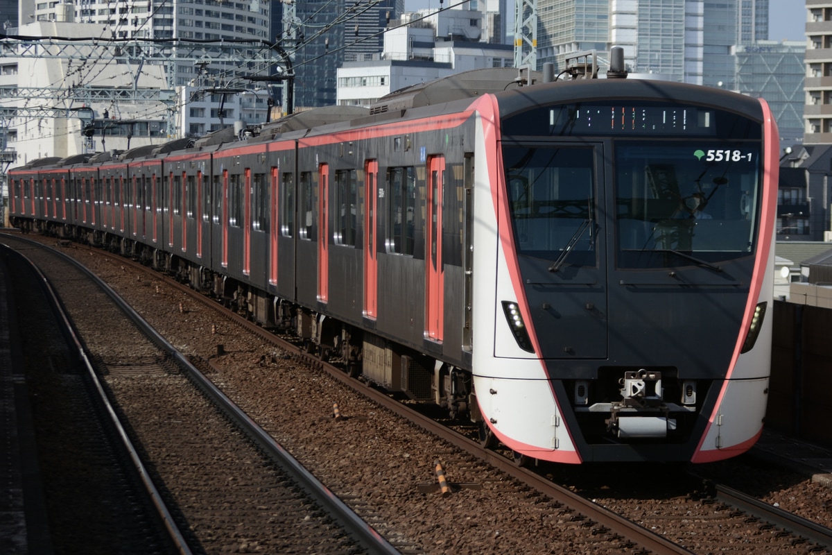 東京都交通局 馬込検車場 5500形 5518F