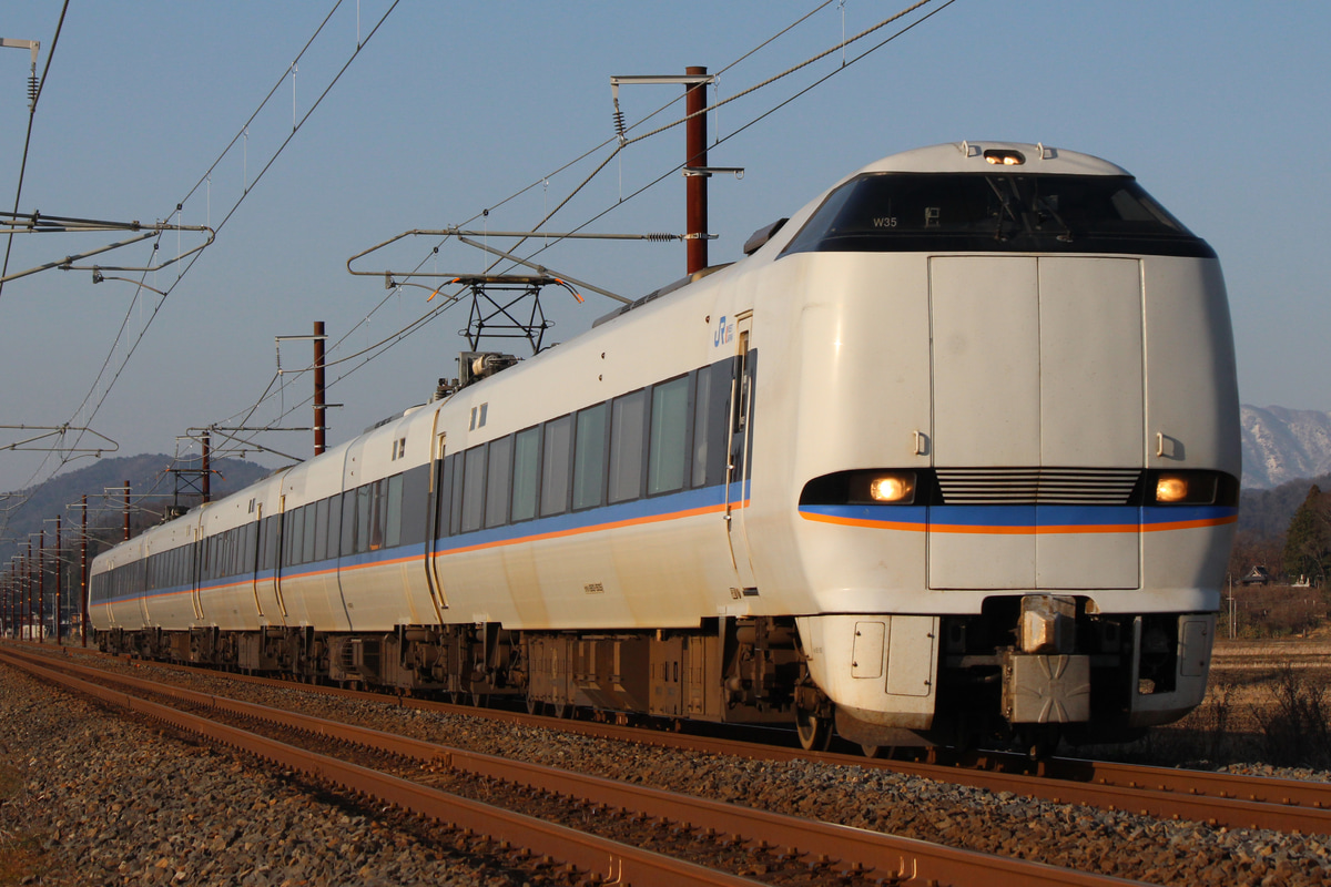 JR西日本 吹田総合車両所京都支所 683系 W35編成