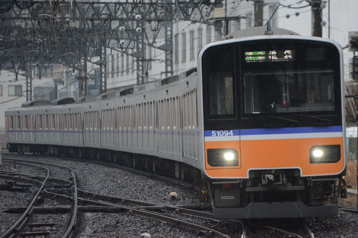 東武鉄道 森林公園検修区 50090型 51094F