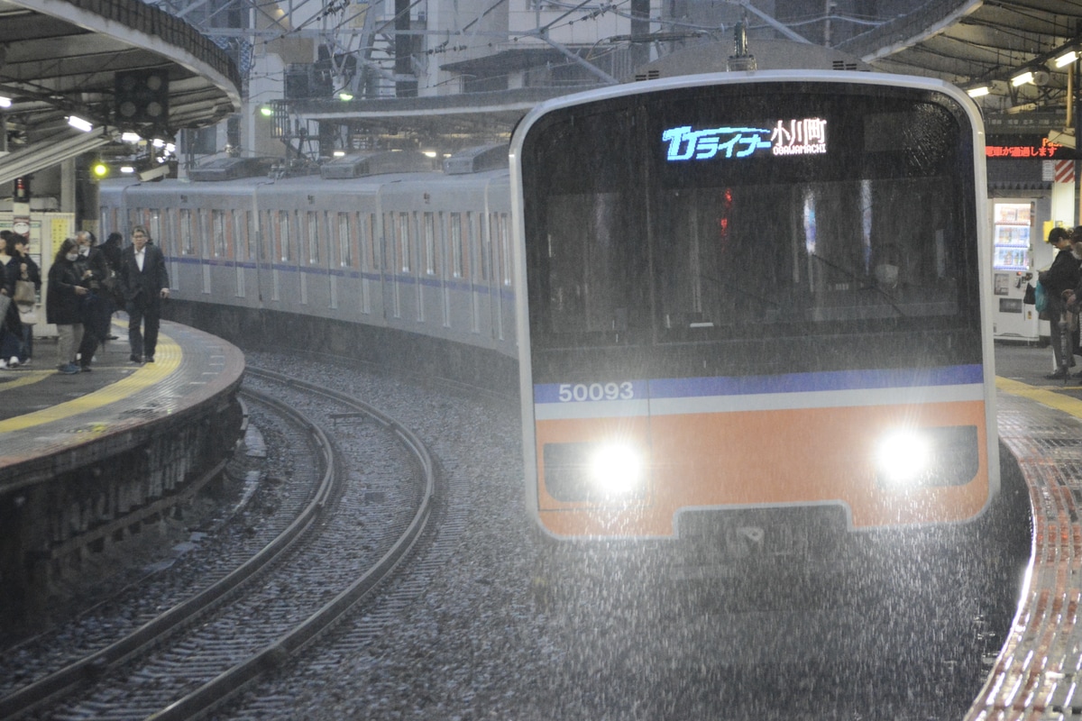 東武鉄道 森林公園検修区 50090型 51093F