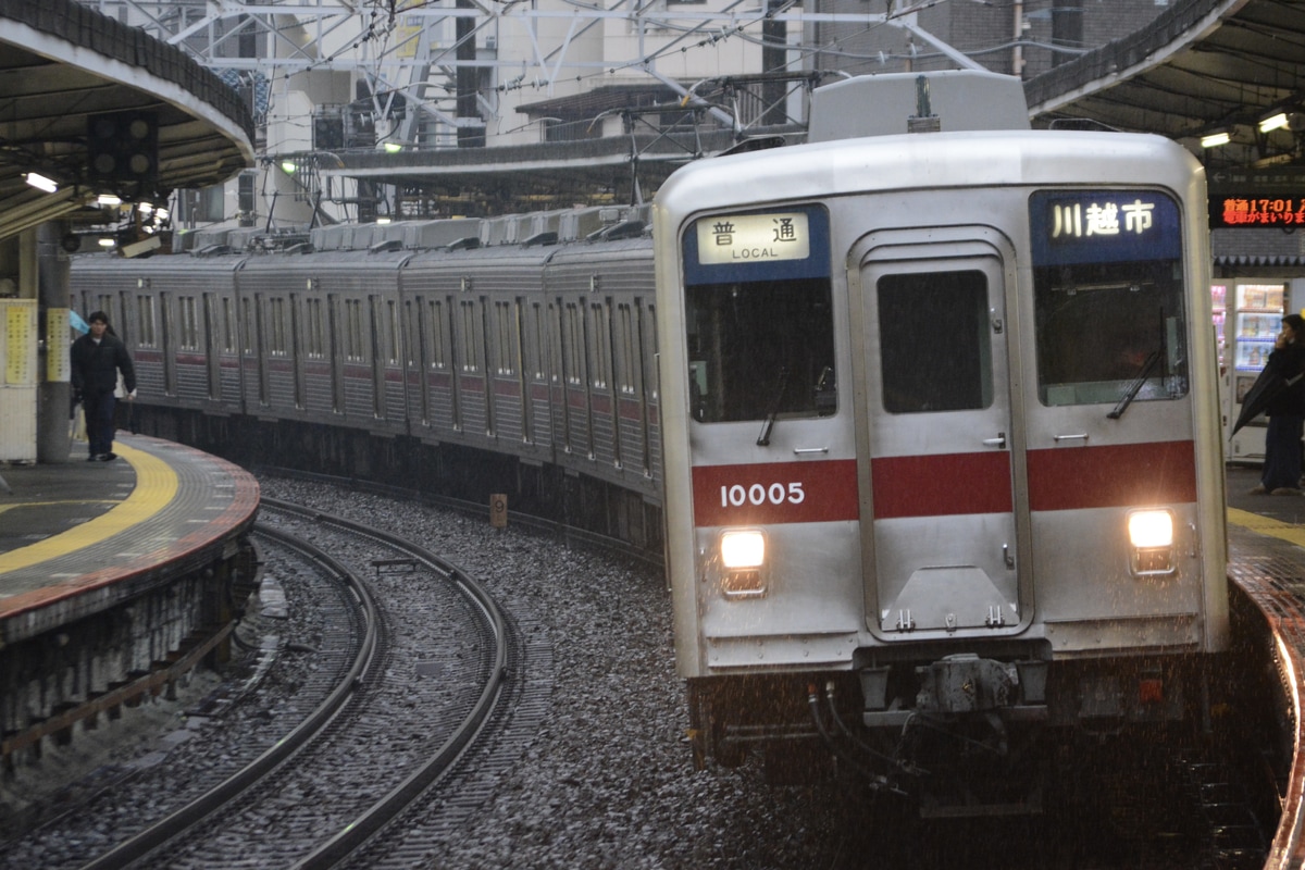 東武鉄道 森林公園検修区 10000型 11005F