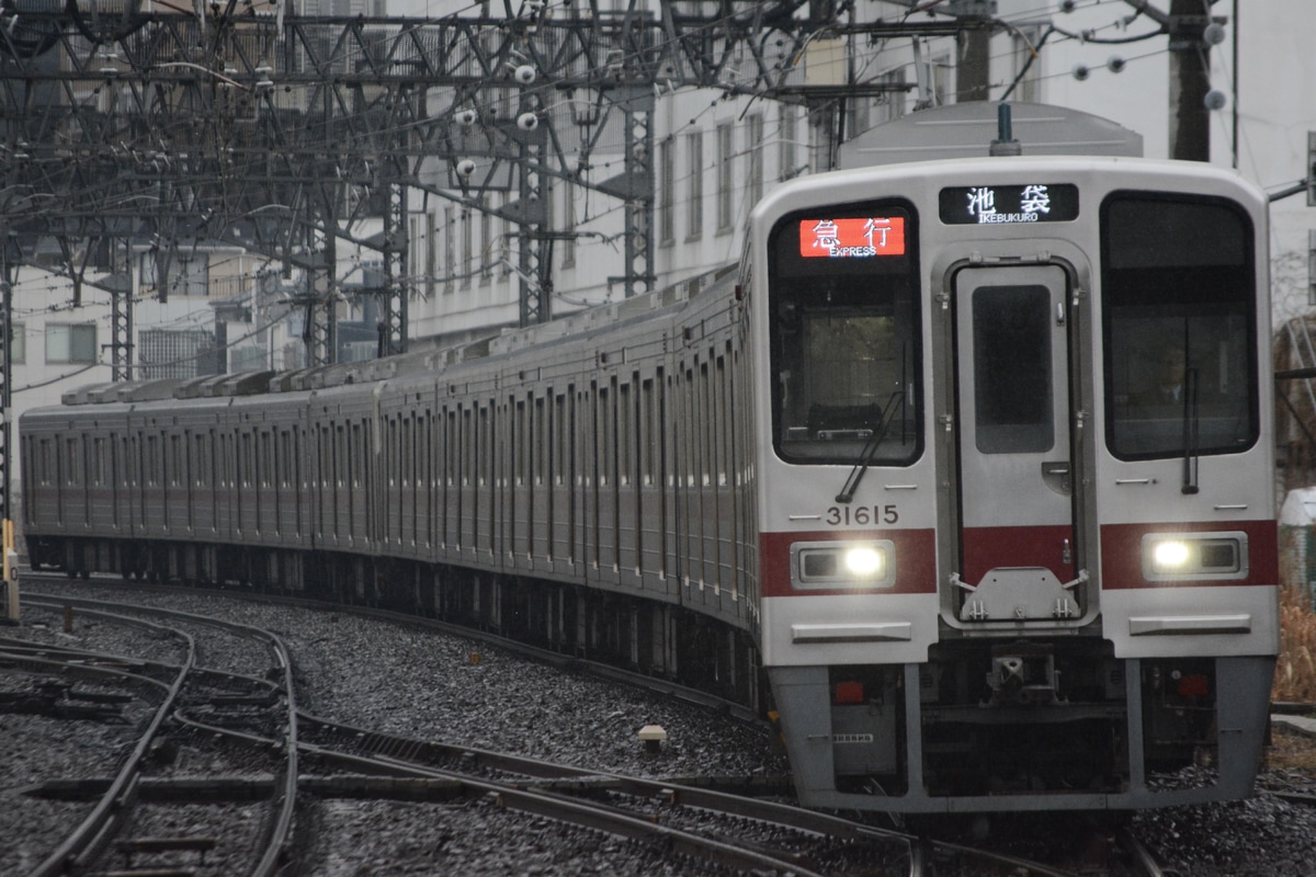 東武鉄道 森林公園検修区 30000型 31615F