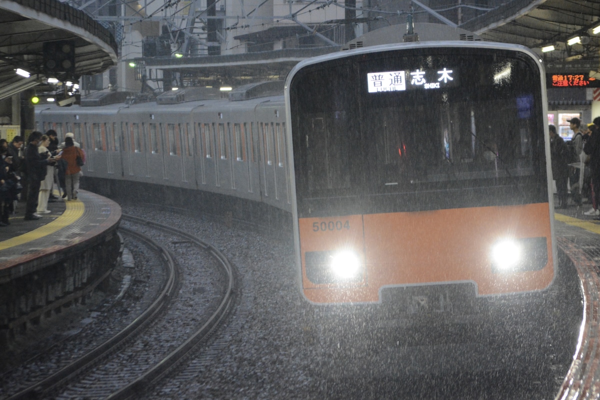 東武鉄道 森林公園検修区 50000型 51004F