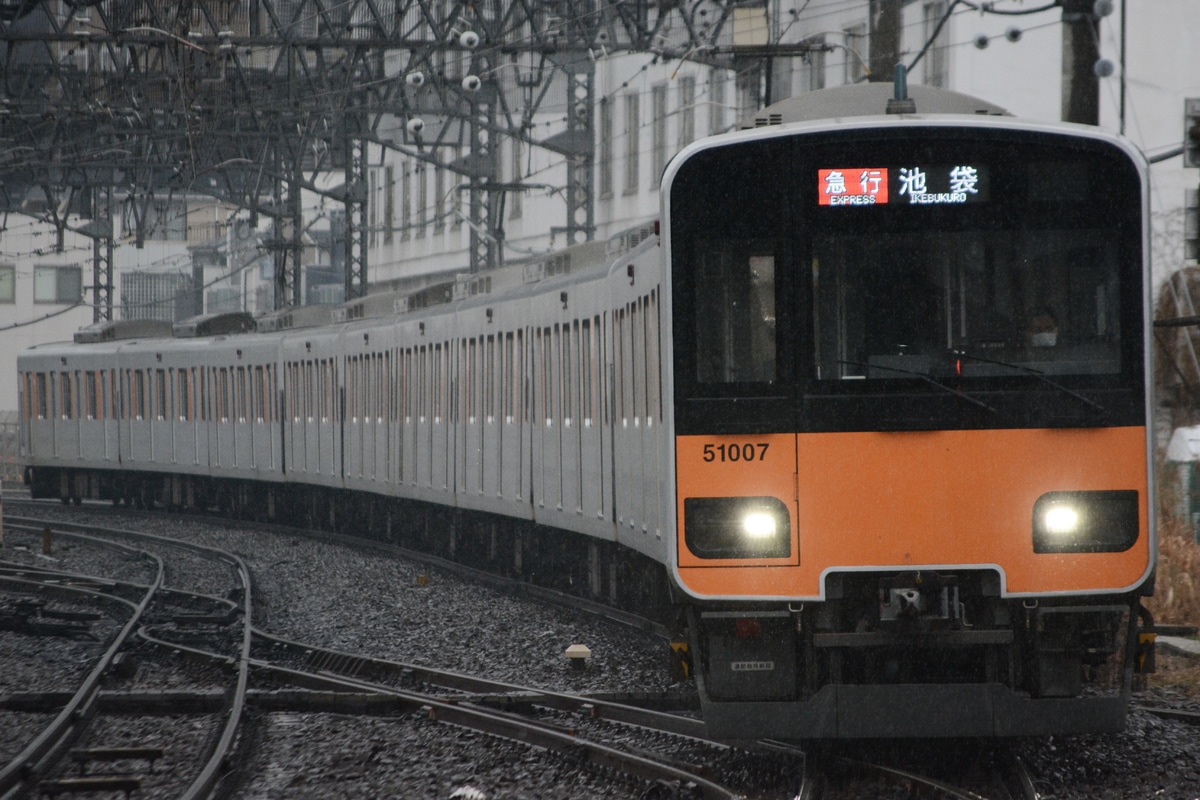 東武鉄道 森林公園検修区 50000型 51007F