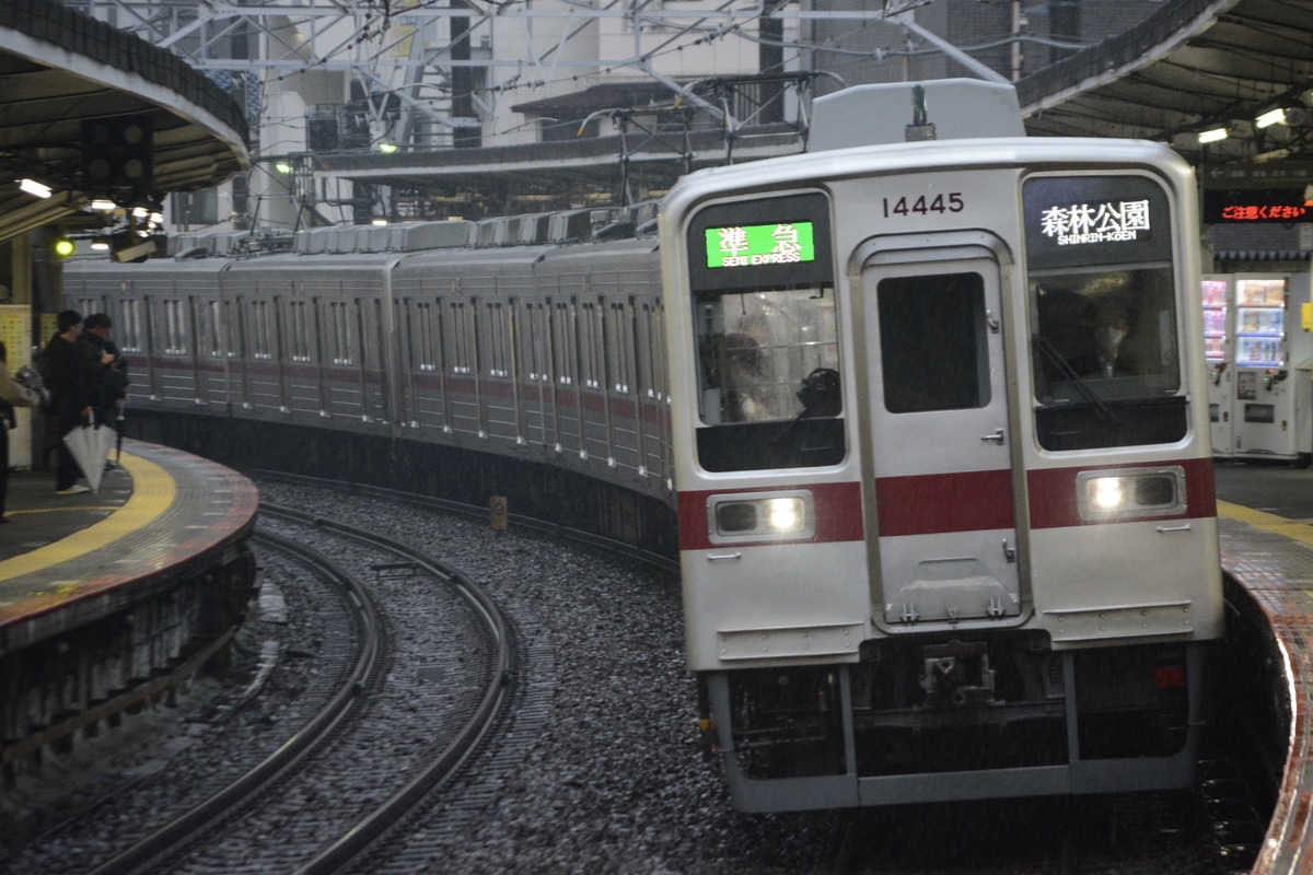 東武鉄道 森林公園検修区 10030型 11445F
