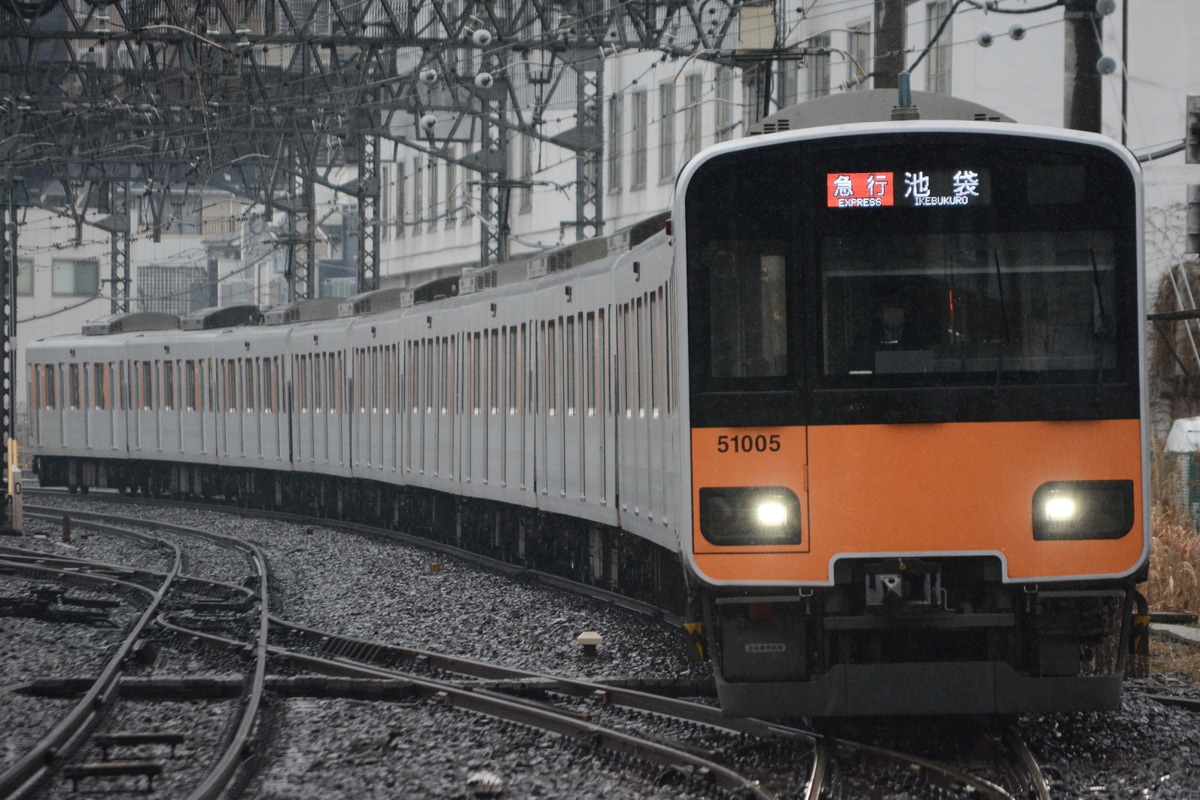 東武鉄道 森林公園検修区 50000型 51005F