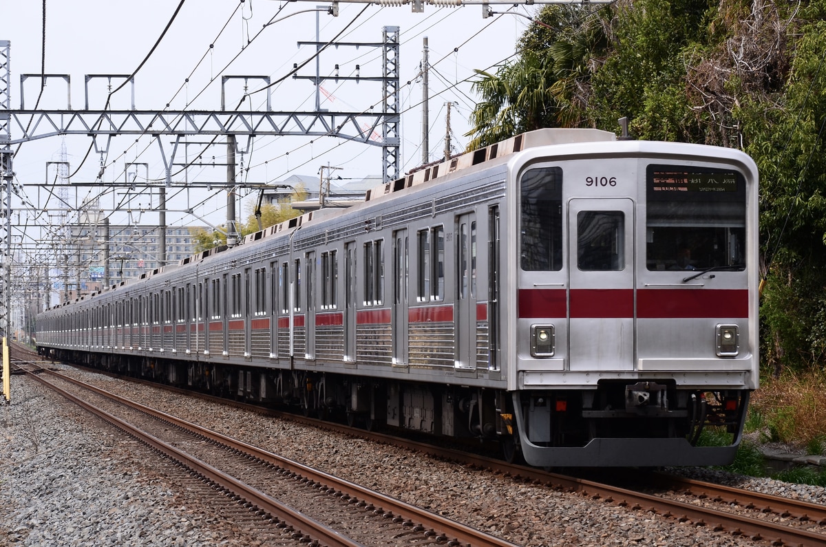 東武鉄道 森林公園検修区 9000系 9106F