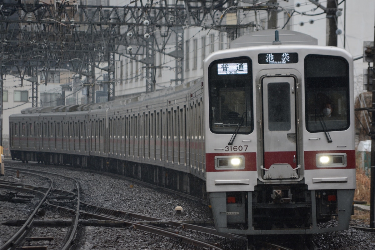 東武鉄道 森林公園検修区 30000型 31607F