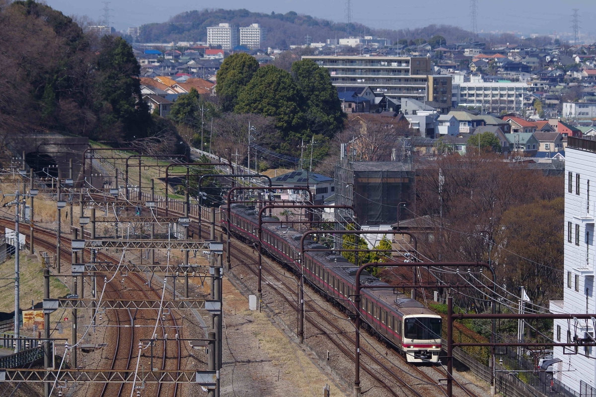 京王電鉄 高幡不動検車区 8000系 8714編成