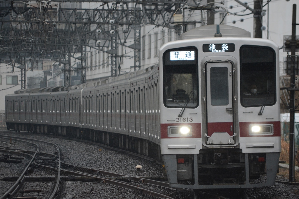 東武鉄道 森林公園検修区 30000型 31613F