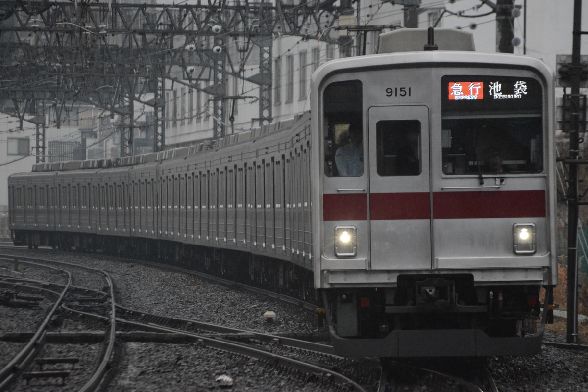 東武鉄道 森林公園検修区 9050型 9151F