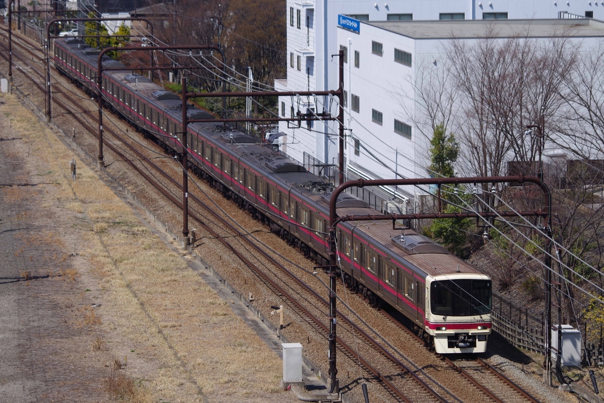 京王電鉄 高幡不動検車区 8000系 8714編成
