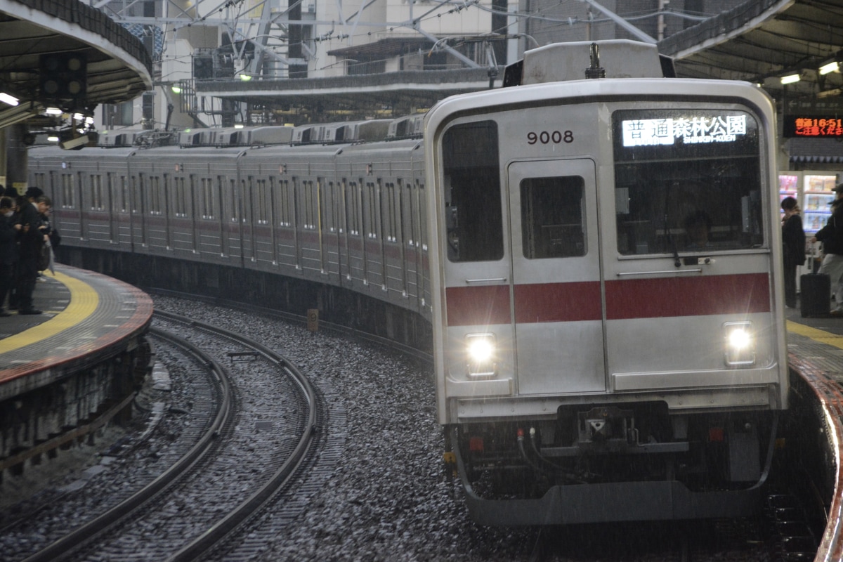 東武鉄道 森林公園検修区 9000型 9108F