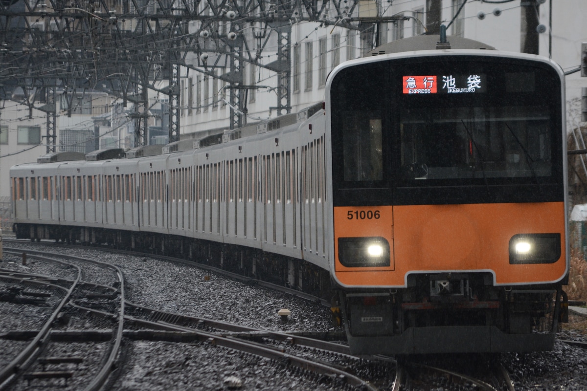 東武鉄道 森林公園検修区 50000型 51006F