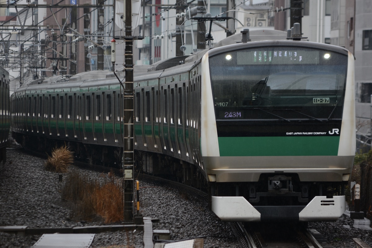 JR東日本 鎌倉車両センター本所 E233系 ハエ107編成