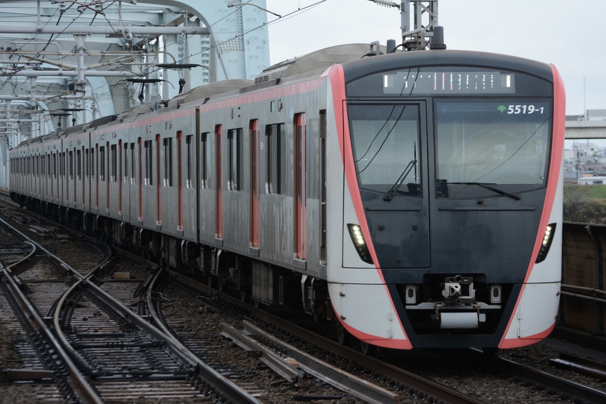 東京都交通局 馬込検車場 5500形 5519F
