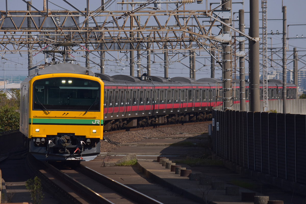 JR東日本 尾久車両センター E493系 オク02編成