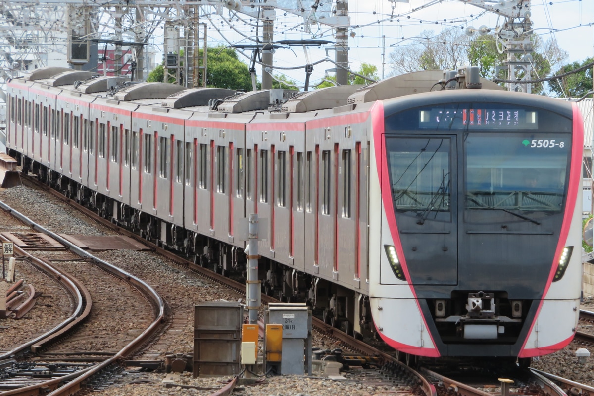 東京都交通局 馬込検車場 5500形 5505編成