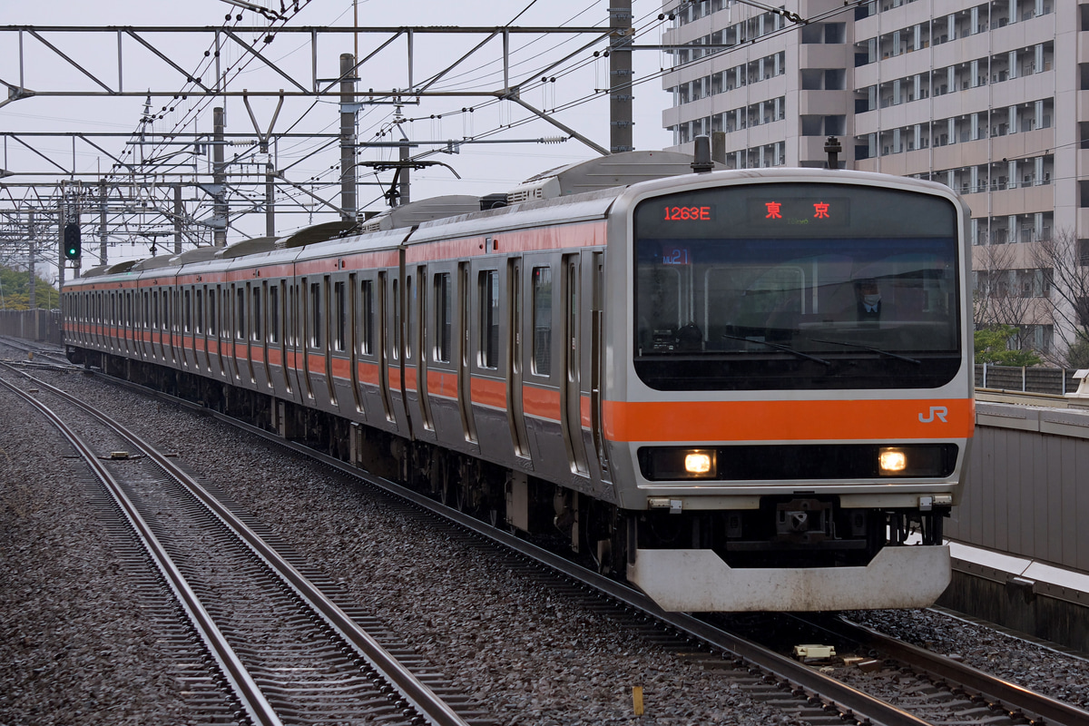 JR東日本 京葉車両センター E231系 ケヨMU21編成